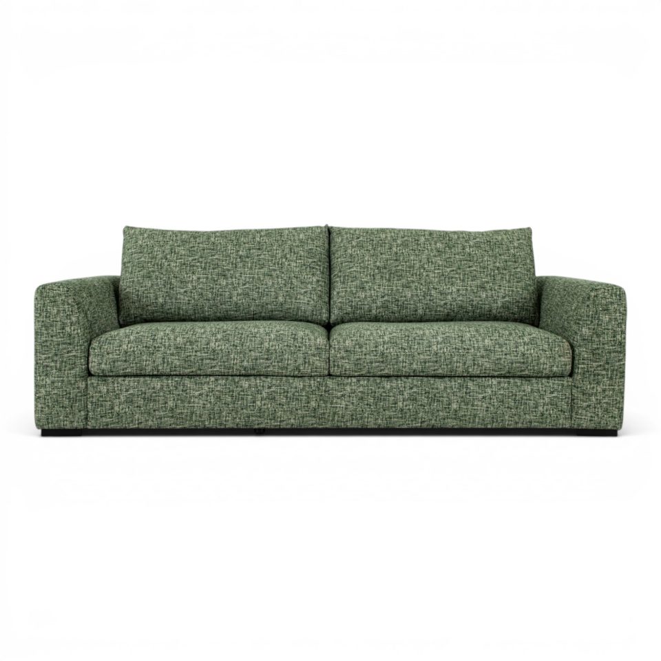 Ebba 3,5-Sits Soffa i Grönn Tyg