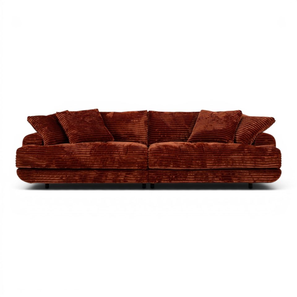 Milo 3,5-Sits Soffa i Terrakotta Manchester