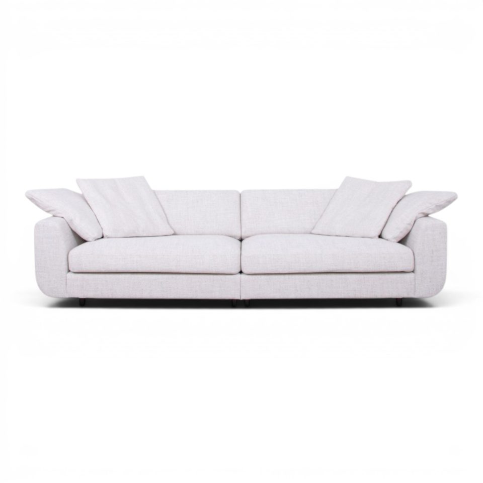 Theo 3,5-Sits Soffa i Naturvit Oasis Tyg